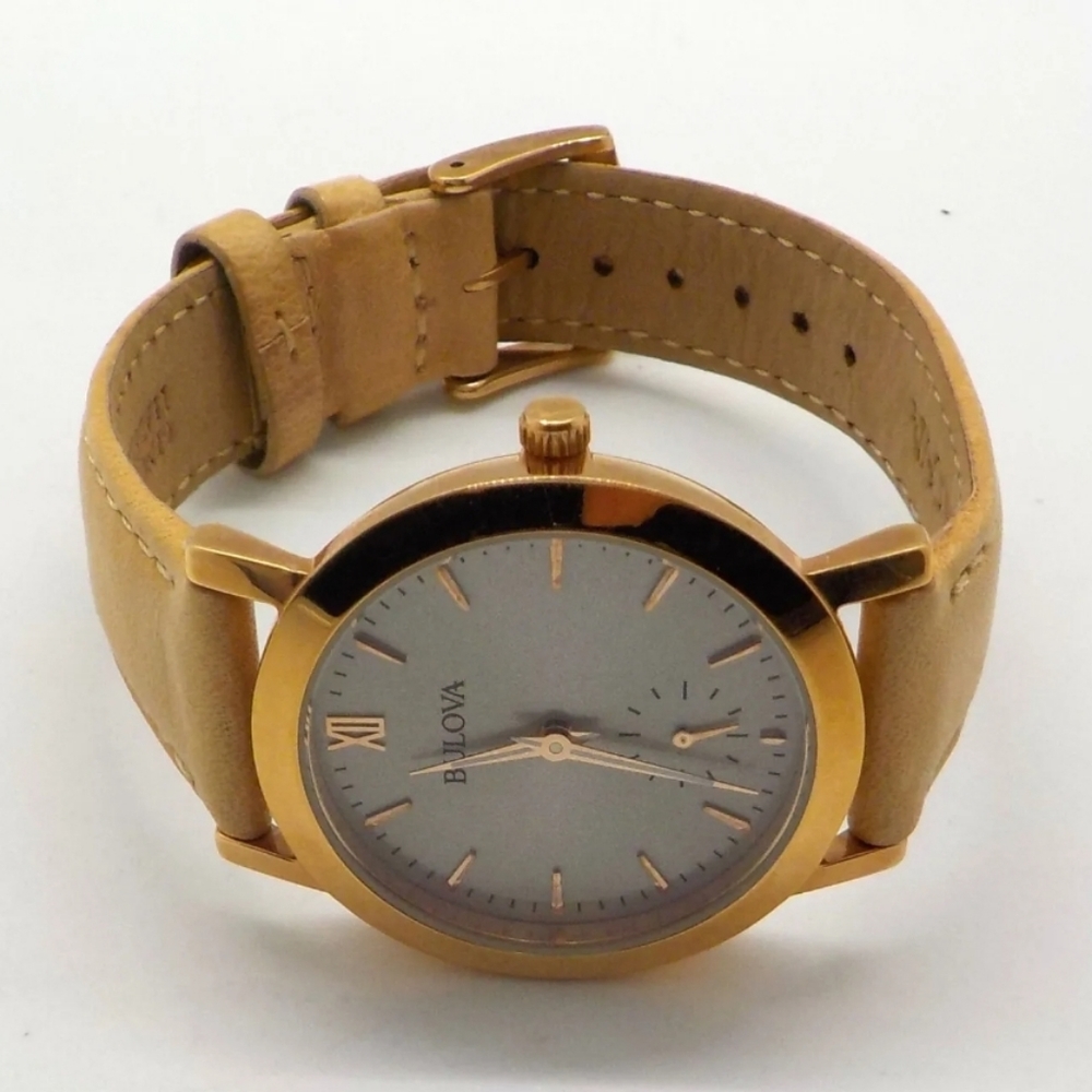 ***SOLD*** Bulova Classic Quartz Grey Dial Ladies Watch - Picture 4 of 7